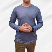 Camisa Manga Longa Blusa Cacharrel Masculino Canelado