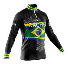 Camisa Manga Longa Ciclismo Bike Bicicleta Masculino C/ Proteção UV