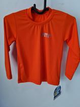 Camisa manga longa Com proteção Uv infantil básica cores vibrantes Mareias FPU 50+ Camisa manga longa Com proteção Uv infantil básica cores vibrantes Mareias FPU 50+