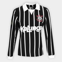 Camisa Manga Longa Corinthians Retrô Kalunga Feminina Camisa Manga Longa Corinthians Retrô Kalunga Feminina