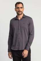 Camisa Manga Longa Docthos Acetinado Com Elastano