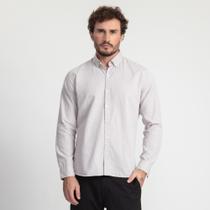 Camisa Manga Longa Docthos Slim Oxford