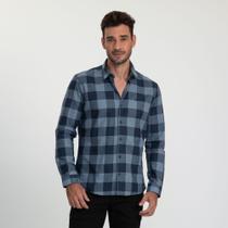 Camisa Manga Longa Docthos Slim Xadrez Exclusivo