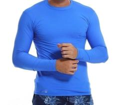 Camisa manga longa esporte proteção solar Uv+50 confortável tendência