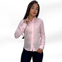 Camisa Manga Longa Feminina Algodao Riverton Camisa Manga Longa Feminina Algodao Riverton