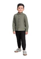 Camisa Manga Longa Infantil para Menino Quimby