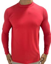 CAMISA MANGA LONGA MALHA UV FPS Vermelha