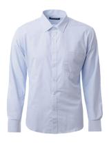 Camisa Manga Longa Masculina AZUL Camisa Manga Longa Masculina AZUL
