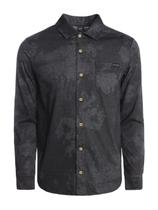Camisa Manga Longa Masculina PRETO Camisa Manga Longa Masculina PRETO