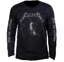 Camisa manga longa metallica