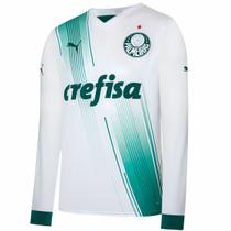 Camisa Manga Longa Palmeiras Away II 2023 Branca