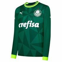 Camisa Manga Longa Palmeiras Home I 2023 Verde