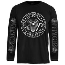 Camisa manga longa Ramones