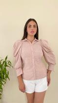 Camisa Manga Longa - Rosa Claro