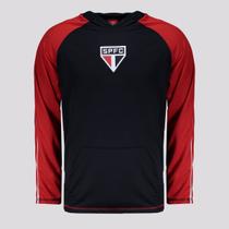 Camisa Manga Longa São Paulo Laçado Preta Camisa Manga Longa São Paulo Laçado Preta