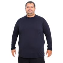 Camisa manga longa UV 50+ proteção solar XGG Plus Size