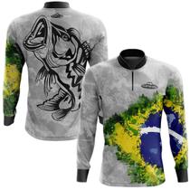 Camisa Manga Longa Vários Modelos Brasil Copa Patriota