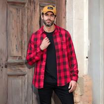 Camisa Manga Longa Xadrez Masculina Revanche Genebra