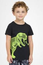 Camisa Masc Infantil Dinossauro - Turminha e cia