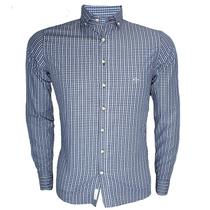 Camisa masc ml fio tinto xadrez-53.04.0813- dudalina - 49931