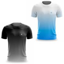 Camisa Masculina Academia Dry Corrida Evapora suor Fitness Proteção UV
