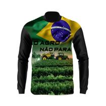 Camisa Masculina Agro Dry Bruto Fazenda Pecuária Proteçao Solar