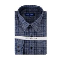 Camisa Masculina Alver Klein ML Esporte Cinza Mescla - 22031