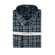 Camisa Masculina Alver Klein ML Esporte Verde Mescla - 22031