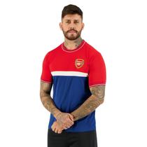Camisa Masculina Arsenal Insert Liness Casual Vermelho SPR