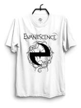 Camisa Masculina Banda Evanescence 100% Algodão