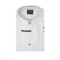 Camisa Masculina Beagle ML Comfort Fit Branco - 05420