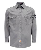 Camisa masculina BOCOMAL FR de soldagem leve e resistente a chamas