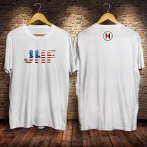 Camisa masculina branca EUA