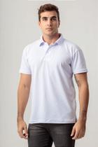Camisa masculina branca gola polo