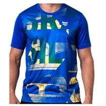 Camisa Masculina Brasil Azul Despojada - Super Bolla