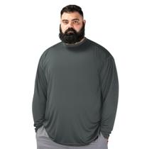 Camisa masculina BRISIRA, grande e alta, com proteção solar UPF 50+
