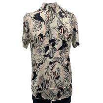 Camisa masculina broken rules florida social slim fit luxo