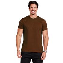 Camisa Masculina Camiseta Básica Algodão Manga Curta