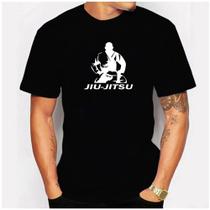 Camisa masculina Camiseta Jiu Jitsu Camiseta Para Academia Blusa Malha Fria