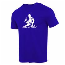 Camisa masculina Camiseta Jiu Jitsu Camiseta Para Academia Blusa Malha Fria - DEKKIN MODAS