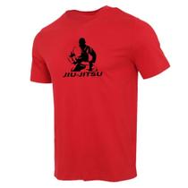 Camisa masculina Camiseta Jiu Jitsu Camiseta Para Academia Blusa Malha Fria