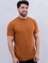 Camisa Masculina Casual Slim Básica Canelada Gola Média