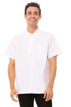 Camisa masculina Chef Works Utility branca média