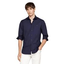 Camisa Masculina CL Flex Poplin SF Shirt Manga Longa - MW0MW38347