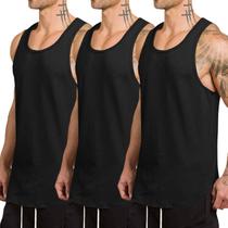Camisa masculina COOFANDY Muscle Tank Quick Dry sem mangas preta Camisa masculina COOFANDY Muscle Tank Quick Dry sem mangas preta
