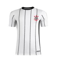 Camisa Masculina Corinthians Dry Recorte Branca Oficial - Camisa Masculina Corinthians Dry Recorte Branca Oficial -