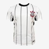 Camisa Masculina Corinthians Listrada Alvinegro Licenciada Camisa Masculina Corinthians Listrada Alvinegro Licenciada