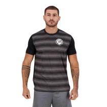 Camisa Masculina Corinthians Timao Sccp Leading Preto SPR