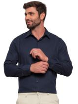 Camisa Masculina de Linho Manga Longa Casual