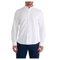 Camisa Masculina Docthos ML Slim Tech Branca - 6054